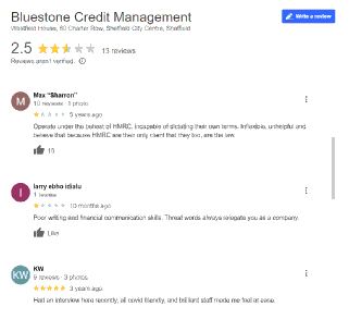 Bluestone Credit Management reviews